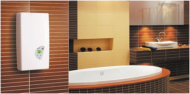 Exemple d’installation d’un chauffe-eau instantané électrique dans la salle de bain